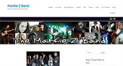 Desktop Screenshot of markiezband.com